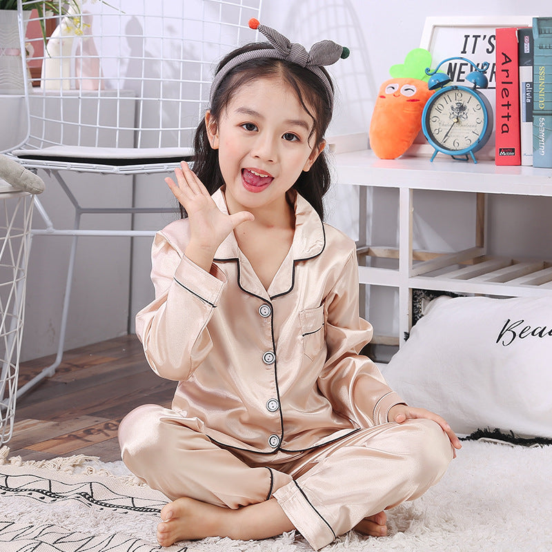 Children's Cardigan Pajamas Children's Cardigan Pajamas